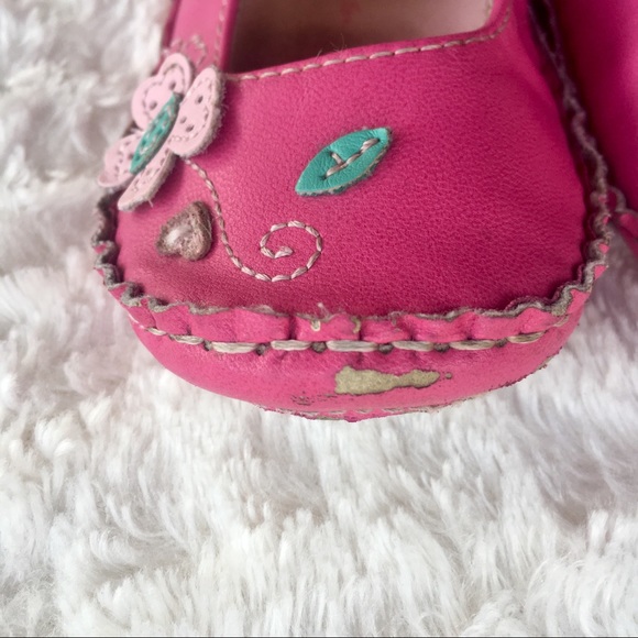 Koala Kids pink Mary Jane moccasins sz 6 soft sole - Picture 5 of 8
